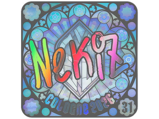 Sticker | NEKiZ (Holo, Ranked) | Cologne 2026
