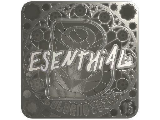 Sticker | esenthial (Foil, Ranked) | Cologne 2026
