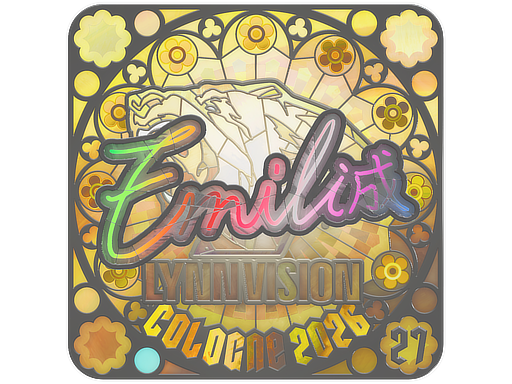 Sticker | EmiliaQAQ (Holo, Ranked) | Cologne 2026