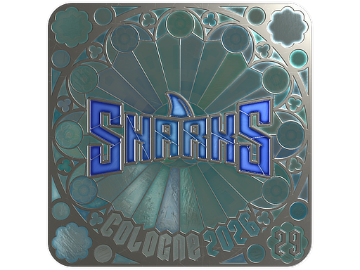 Sticker | Sharks Esports (Foil, Ranked) | Cologne 2026