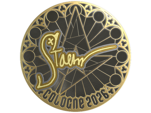 Sticker | Staehr (Gold) | Cologne 2026