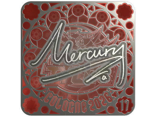 Sticker | Mercury (Foil, Ranked) | Cologne 2026