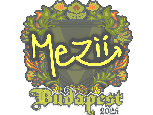 Sticker | mezii | Budapest 2025