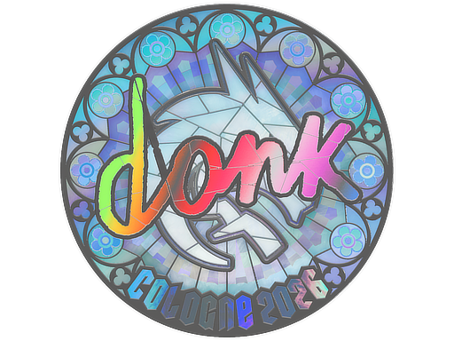 Sticker | donk (Holo) | Cologne 2026