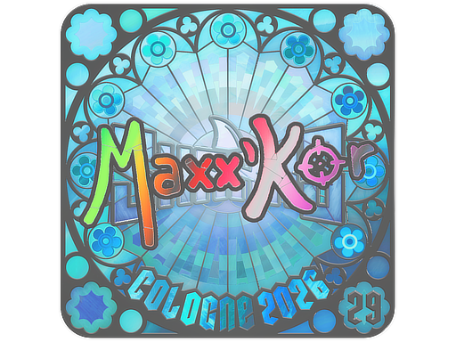 Sticker | maxxkor (Holo, Ranked) | Cologne 2026