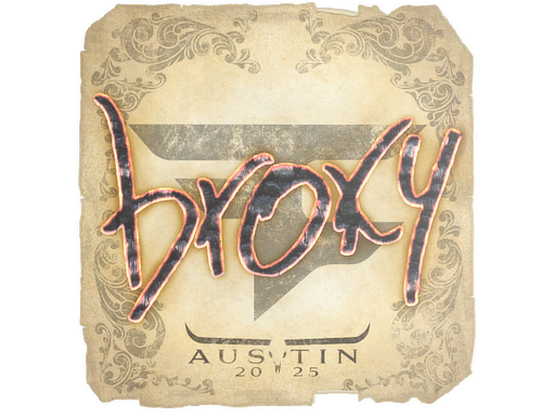 Sticker | broky | Austin 2025