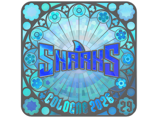 Sticker | Sharks Esports (Holo, Ranked) | Cologne 2026