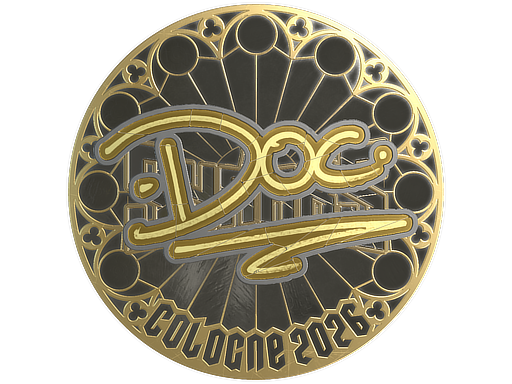 Sticker | doc (Gold) | Cologne 2026