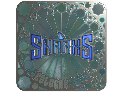 Sticker | Sharks Esports (Foil, Ranked) | Cologne 2026