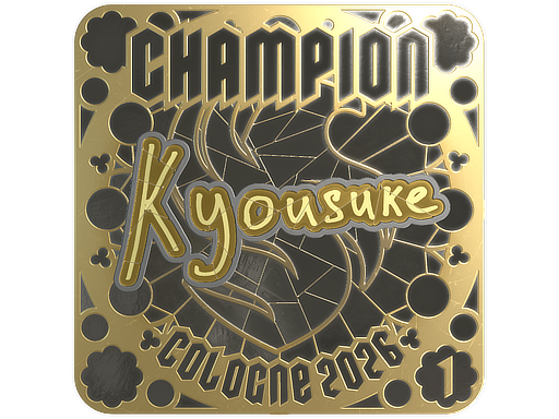 Sticker | kyousuke (Gold, Ranked) | Cologne 2026
