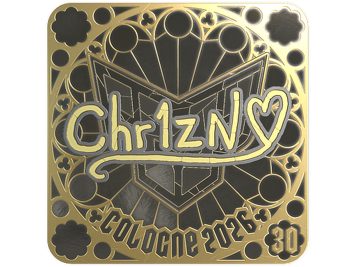 Sticker | Chr1zN (Gold, Ranked) | Cologne 2026