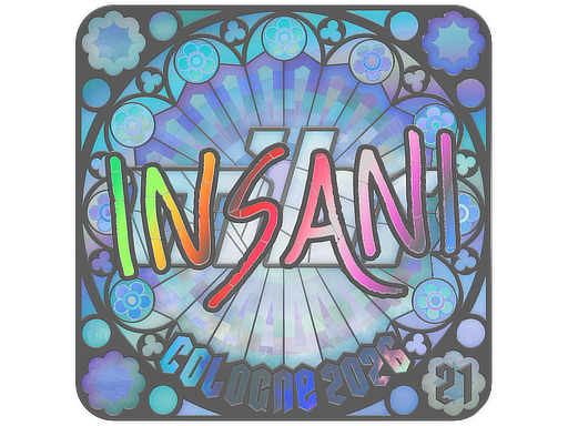 Sticker | insani (Holo, Ranked) | Cologne 2026