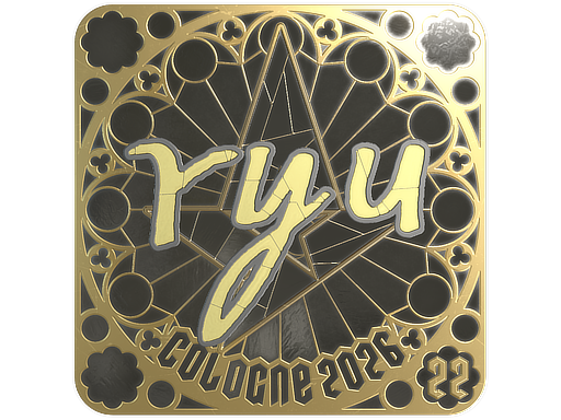 Sticker | ryu (Gold, Ranked) | Cologne 2026