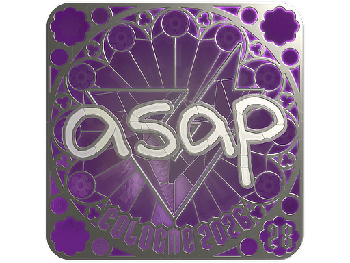 Sticker | asap (Foil, Ranked) | Cologne 2026