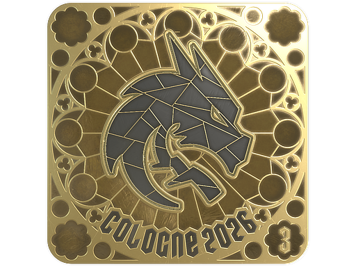 Sticker | Team Spirit (Gold, Ranked) | Cologne 2026