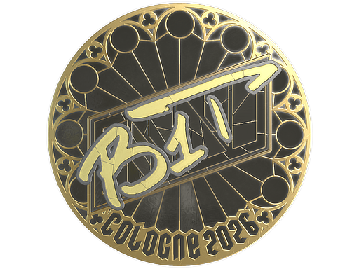 Sticker | b1t (Gold) | Cologne 2026