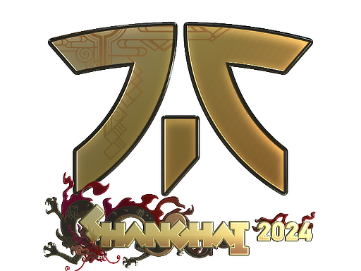 Sticker | Fnatic (Gold) | Shanghai 2024