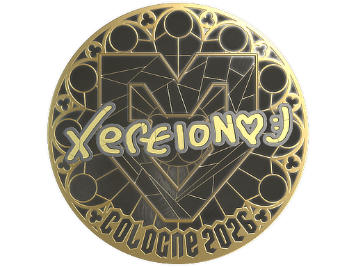 Sticker | xertioN (Gold) | Cologne 2026