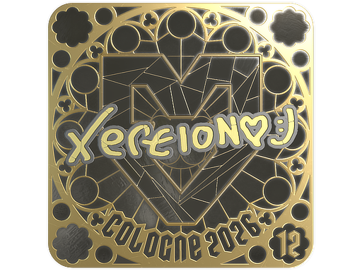 Sticker | xertioN (Gold, Ranked) | Cologne 2026