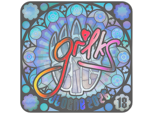 Sticker | gr1ks (Holo, Ranked) | Cologne 2026