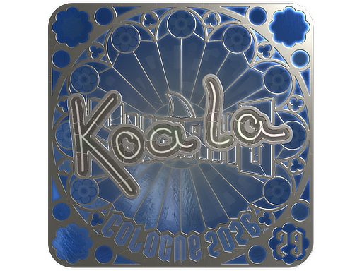Sticker | koala (Foil, Ranked) | Cologne 2026