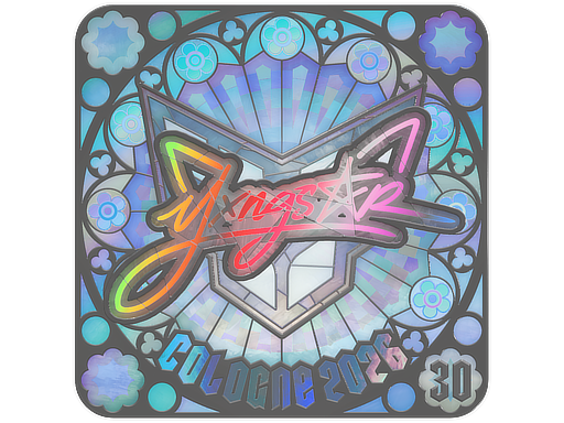 Sticker | yxngstxr (Holo, Ranked) | Cologne 2026