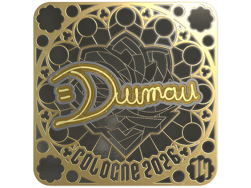 Sticker | dumau (Gold, Ranked) | Cologne 2026
