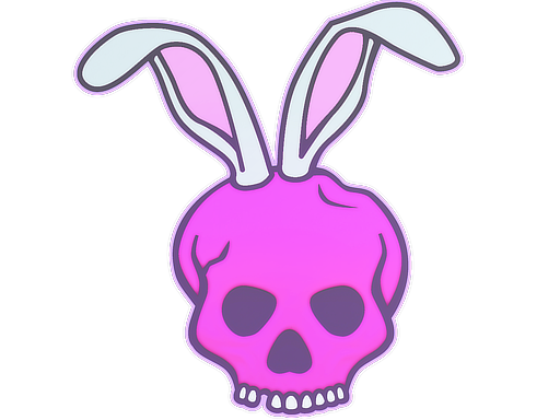 Sticker | Skull Bunny