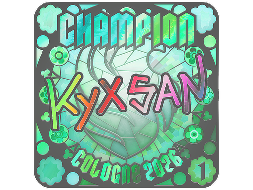 Sticker | kyxsan (Holo, Ranked) | Cologne 2026