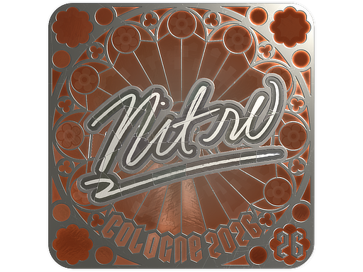 Sticker | nitr0 (Foil, Ranked) | Cologne 2026