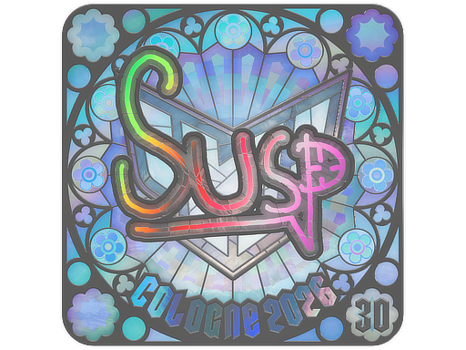 Sticker | susp (Holo, Ranked) | Cologne 2026