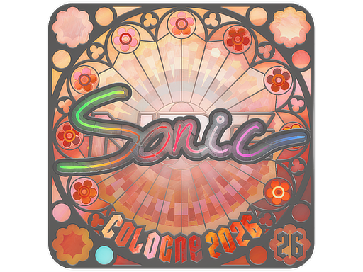 Sticker | Sonic (Holo, Ranked) | Cologne 2026