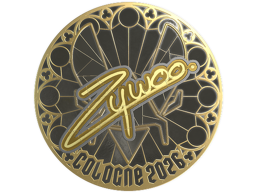 Sticker | ZywOo (Gold) | Cologne 2026