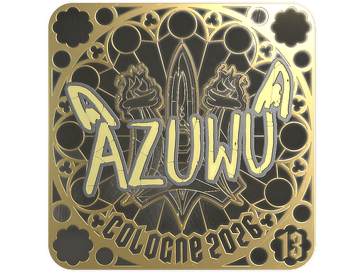 Sticker | AZUWU (Gold, Ranked) | Cologne 2026