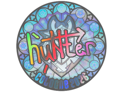 Sticker | huNter- (Holo) | Cologne 2026