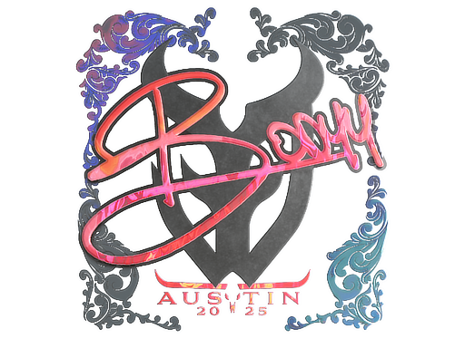 Sticker | bodyy (Holo) | Austin 2025