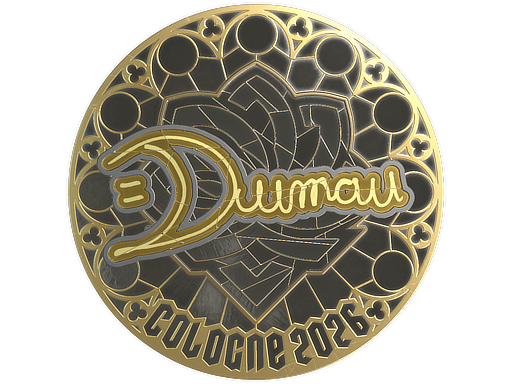 Sticker | dumau (Gold) | Cologne 2026