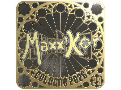 Sticker | maxxkor (Gold, Ranked) | Cologne 2026