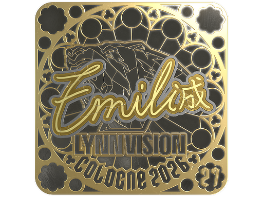 Sticker | EmiliaQAQ (Gold, Ranked) | Cologne 2026
