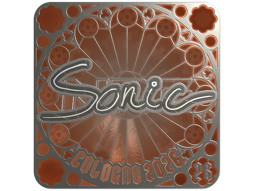 Sticker | Sonic (Foil, Ranked) | Cologne 2026
