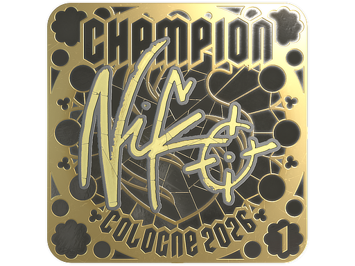 Sticker | NiKo (Gold, Ranked) | Cologne 2026