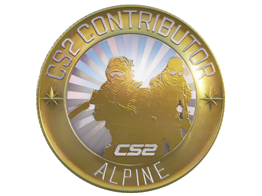 Alpine Map Coin