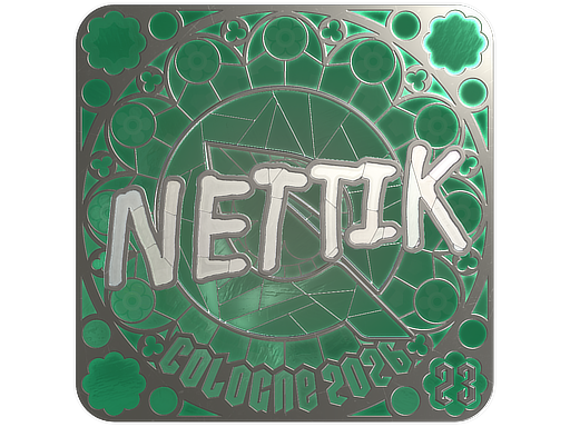 Sticker | nettik (Foil, Ranked) | Cologne 2026