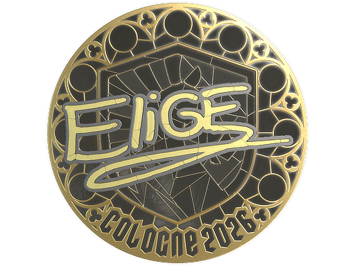 Sticker | EliGE (Gold) | Cologne 2026