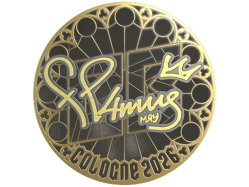 Sticker | FL4MUS (Gold) | Cologne 2026
