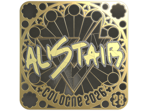 Sticker | aliStair (Gold, Ranked) | Cologne 2026