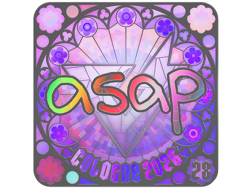Sticker | asap (Holo, Ranked) | Cologne 2026