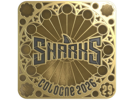 Sticker | Sharks Esports (Gold, Ranked) | Cologne 2026