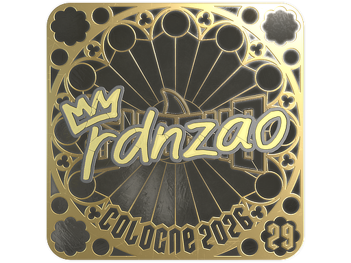 Sticker | rdnzao (Gold, Ranked) | Cologne 2026