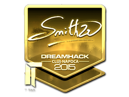 Sticker | SmithZz (Gold) | Cluj-Napoca 2015